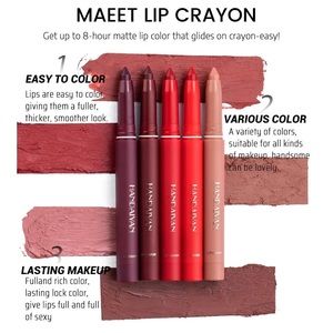HANDAIYAN Matte Lipstick Pen Lip Liner Liquid